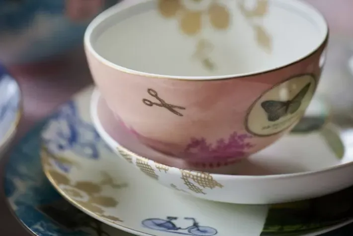 Pip Studio Kommen<Heritage Kom Geverfd Roze 12 Cm