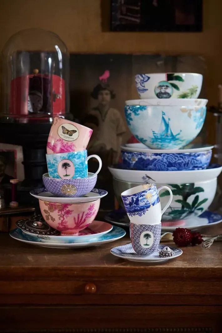 Pip Studio Kommen<Heritage Kom Geverfd Roze 12 Cm
