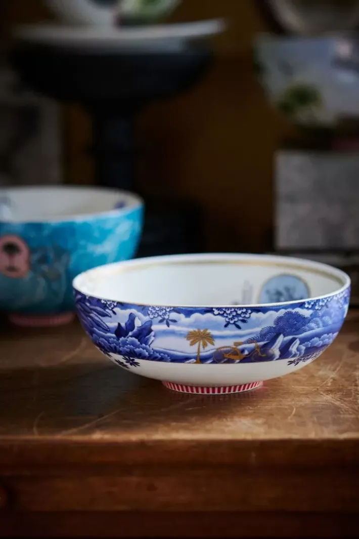 Pip Studio Kommen<Heritage Kom Grens Blauw 20 Cm