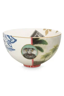 Pip Studio Kommen<Heritage Kom Palm Wit 15 Cm