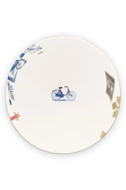 Pip Studio Kommen<Heritage Kom Palm Wit 15 Cm