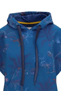Pip Studio Truien/Vesten<Hoodie Korte Mouw Isola Blauw