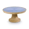 Pip Studio Taartplateaus<Houten Plateau Blauw 22 Cm
