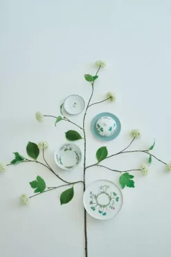 Pip Studio Botervloten<Jolie Botervloot Rond Dots Gold Wit