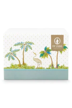 Pip Studio Sets Porseleinen Sets<Jolie Set/2 Mokken Groot Bloemen Groen