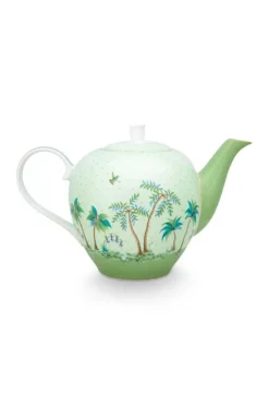 Pip Studio Theepotten<Jolie Theepot Groot Groen