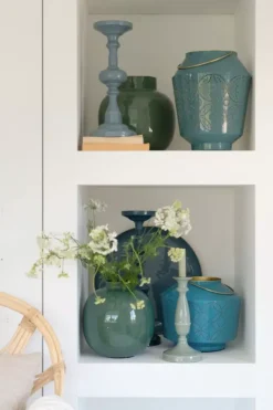 Pip Studio Kandelaars<Kandelaar Blauw 34 Cm