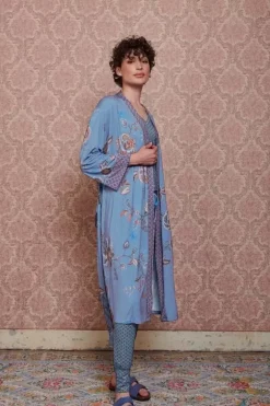 Pip Studio Kimono'S<Kimono Cece Fiore Blauw