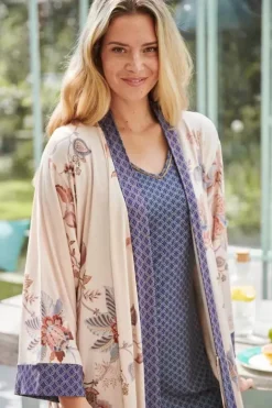 Pip Studio Strandkleding<Kimono Cece Fiore Wit