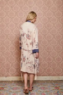 Pip Studio Strandkleding<Kimono Cece Fiore Wit
