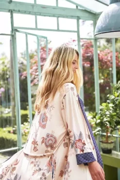 Pip Studio Strandkleding<Kimono Cece Fiore Wit