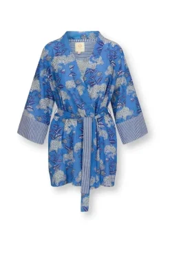 Pip Studio Kimono'S<Kimono Flora Firenze Kobalt Blauw