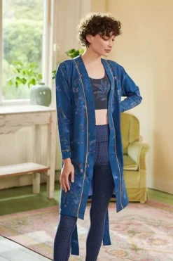 Pip Studio Strandkleding<Kimono Isola Blauw