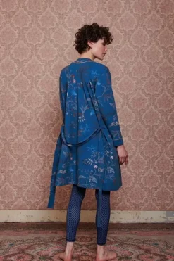 Pip Studio Strandkleding<Kimono Isola Blauw