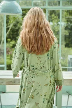 Pip Studio Kimono'S<Kimono Kawai Flower Licht Groen