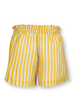 Pip Studio Shorts / Korte Broeken<Korte Broek Sumo Stripe Geel