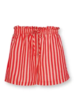 Pip Studio Shorts / Korte Broeken<Korte Broek Sumo Stripe Rood