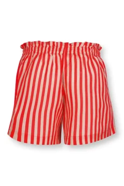 Pip Studio Shorts / Korte Broeken<Korte Broek Sumo Stripe Rood
