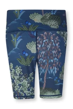 Pip Studio Sportbroeken<Korte Sportbroek Japanese Garden Blauw