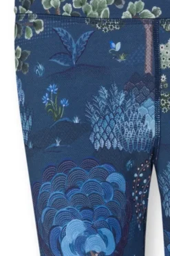 Pip Studio Sportbroeken<Korte Sportbroek Japanese Garden Blauw
