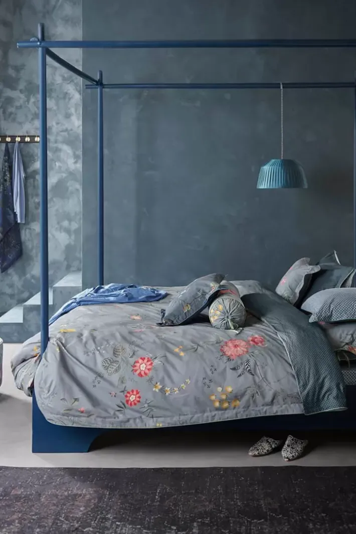 Pip Studio Kussenslopen<Kussensloop Fleur Grandeur Blauw