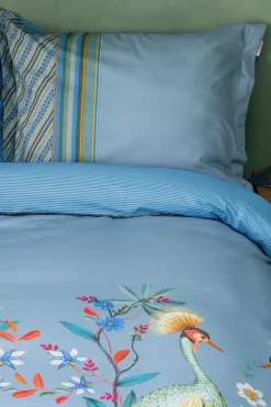 Pip Studio Kussenslopen<Kussensloop Flirting Birds Blauw