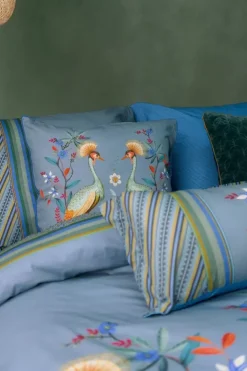 Pip Studio Kussenslopen<Kussensloop Flirting Birds Blauw