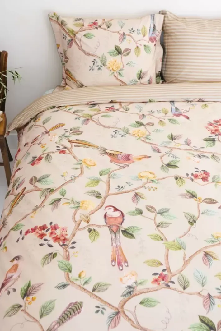 Pip Studio Kussenslopen<Kussensloop Good Nightingale Zand Beige