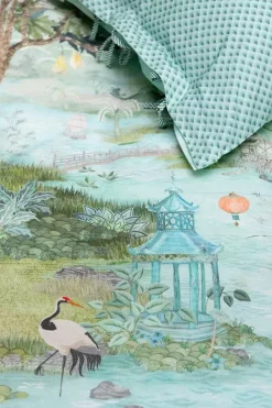 Pip Studio Kussenslopen<Kussensloop Paradise Groen