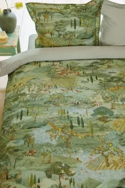 Pip Studio Kussenslopen<Kussensloop Toscana Groen