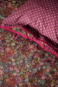 Pip Studio Kussenslopen<Kussensloop Tutti I Fiori Donkerrood