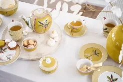 Pip Studio Kop/Schotel<La Majorelle Cappuccino Kop & Schotel Geel