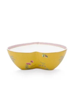 Pip Studio Ovenschalen<La Majorelle Grote Serveerschaal Hart Geel