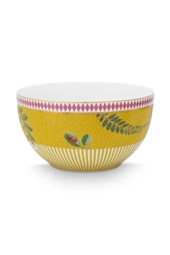 Pip Studio Kommen<La Majorelle Kom 12Cm Geel