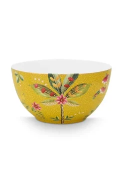 Pip Studio Kommen<La Majorelle Kom 15Cm Geel