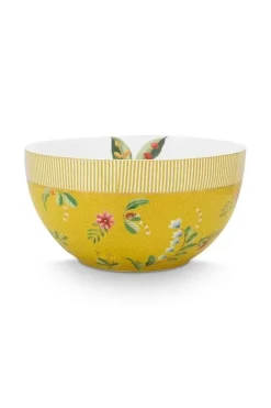 Pip Studio Kommen<La Majorelle Kom 18Cm Geel