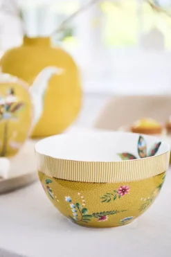 Pip Studio Kommen<La Majorelle Kom 18Cm Geel