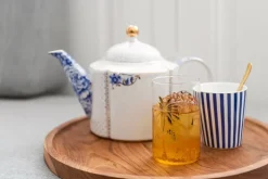 Pip Studio Longdrinkglazen<La Majorelle Longdrinkglas Goud
