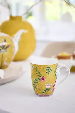 Pip Studio Sets Porseleinen Sets<La Majorelle Ontbijt Set/3 Geel