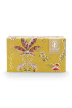 Pip Studio Sets Porseleinen Sets<La Majorelle Ontbijt Set/3 Geel