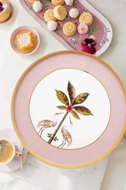 Pip Studio Taartplateaus<La Majorelle Rechthoekige Taartplateau Roze