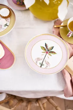 Pip Studio Taartplateaus<La Majorelle Taartplateau Klein Roze