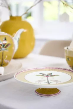 Pip Studio Taartplateaus<La Majorelle Taartplateau Klein Geel