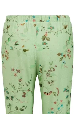 Pip Studio Broeken<Lange Broek Kawai Flower Licht Groen
