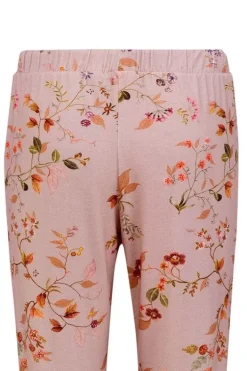 Pip Studio Broeken<Lange Broek Kawai Flower Licht Roze