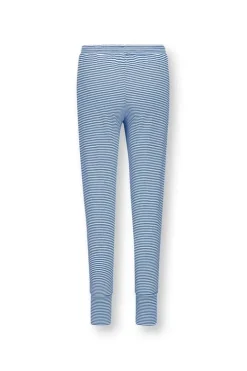 Pip Studio Broeken<Lange Broek Little Sumo Stripe Kobalt Blauw
