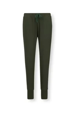 Pip Studio Broeken<Lange Broek Solid Groen
