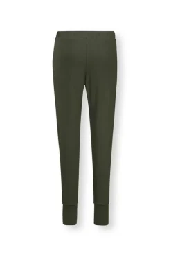 Pip Studio Broeken<Lange Broek Solid Groen