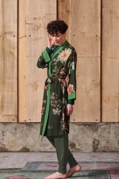Pip Studio Broeken<Lange Broek Solid Groen