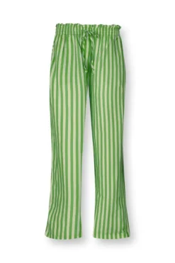 Pip Studio Broeken<Lange Broek Sumo Stripe Groen